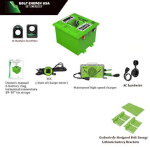 Load image into Gallery viewer, 51.2V 60AH &quot;FLEET&quot; Bolt Energy USA Lithium Golf Cart Battery Conversion Kit