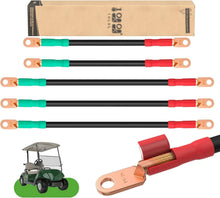 Load image into Gallery viewer, 48 Volt Golf Cart Battery Cables for Yamaha G19 Replace OEM Part# 4BG19, BAT-1019A
