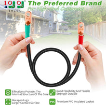 Load image into Gallery viewer, 48 Volt Golf Cart Battery Cables for Yamaha G19 Replace OEM Part# 4BG19, BAT-1019A