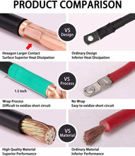Load image into Gallery viewer, 48 Volt Golf Cart Battery Cables for Yamaha G19 Replace OEM Part# 4BG19, BAT-1019A