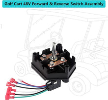 Load image into Gallery viewer, 48 Volt Golf Cart Forward Reverse Switch Assembly for Club Car DS 1996-up