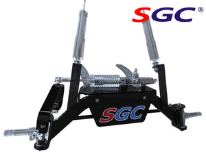 SGC Golf Cart Lift Kit – 6″ Drop Axle kit for EZGO TXT/PDS (2001.5-2008) Gas