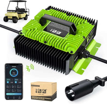 Load image into Gallery viewer, 48V 18A Club Car DS &amp; Precedent Golf Cart Battery Charger with Bluetooth