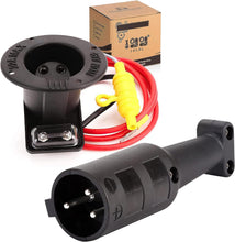 Load image into Gallery viewer, 48V DC Golf Cart Charger Plug and Socket 3-Prong for Club Car DS &amp; Powerdrive