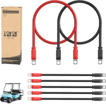 Load image into Gallery viewer, 48V Golf Cart Battery Cable Set for Club Car DS &amp; Precedent (1994-Up, 7 PCS, 3/4 AWG)