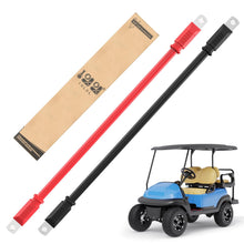 Load image into Gallery viewer, 4AWG 25 Inch Battery Inverter Cables Set for Golf Cart, Car, RV, Solar