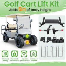 Load image into Gallery viewer, 5 Inch Lift Kit with Spindle Assembly for EZGO TXT 2001.5-2020 Golf Carts