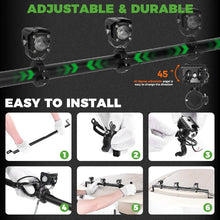 Load image into Gallery viewer, 5000 Lumens Universal Spot Flood LED Work Light Kit for Golf Cart, UTV, and SUV