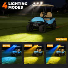 Load image into Gallery viewer, 5000 Lumens Universal Spot Flood LED Work Light Kit for Golf Cart, UTV, and SUV