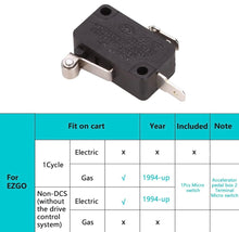 Load image into Gallery viewer, Golf Cart Accelerator Pedal Box Micro Switch for EZGO TXT 1994-up