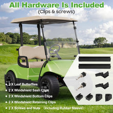 Load image into Gallery viewer, 5MM Folding Golf Cart Windshield for Yamaha G29/Drive 2007–2016 | DOT Certified