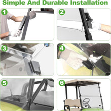 Load image into Gallery viewer, 5MM Folding Golf Cart Windshield for Yamaha G29/Drive 2007–2016 | DOT Certified
