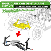 Load image into Gallery viewer, 6" Double A-Arm Golf Cart Lift Kit for Club Car DS Electric/Gas Golf Cart,Heavy Duty Strength Steel