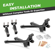 Load image into Gallery viewer, 6" Heavy Duty Golf Cart A-Arm Lift Kit for Yamaha 1985-1994 G2/G9 Golf Cart Suspension Upgrade