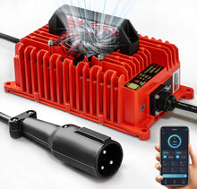 Load image into Gallery viewer, NOKINS Golf Cart Battery Charger for Club Car DS/Precedent 48V 15 AMP Type 3-Pin
