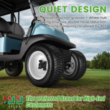 Load image into Gallery viewer, 8 &amp; 10 Inch Golf Cart Tire with Rim for Yamaha EZGO Club Car 4-ply Street Tire (Set of 4)