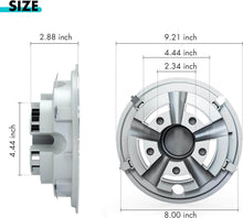 Load image into Gallery viewer, 8 Inch Golf Cart Wheel Covers Hubcaps for Yamaha Club Car EZGO