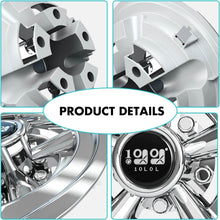 Load image into Gallery viewer, 8 Inch Golf Cart Wheel Covers Hubcaps for Yamaha Club Car EZGO