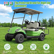 Load image into Gallery viewer, 8" Snap-On Golf Cart Wheel Covers Hub Caps for EZGO, Club Car &amp; Yamaha (Set of 4)