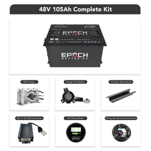 Load image into Gallery viewer, 51.2V 105AH EPOCH Lithium Golf Cart Battery Conversion Kit