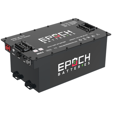 70.4V (72V) 105AH EPOCH Lithium Golf Cart Battery Conversion Kit