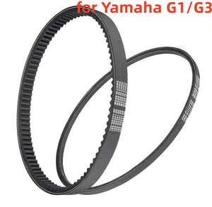 Golf Cart Drive Belt & Starter Belt Kit for Gas Yamaha G1/G3