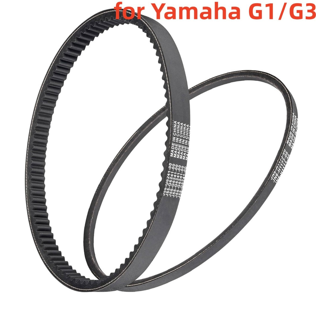 Golf Cart Drive Belt & Starter Belt Kit for Gas Yamaha G1/G3