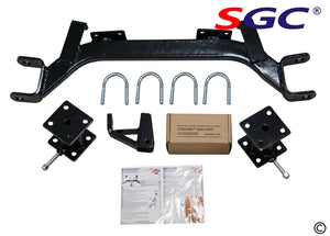 SGC Golf Cart 4″ Drop Axle Lift Kit for EZGO Marathon (1989-1993) Electric