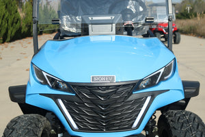 2025 IRON EV BLUE SVF2+2 48V Golf Cart