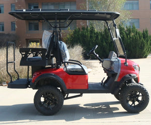 2025 IRON EV RED SVF2+2 48V Golf Cart