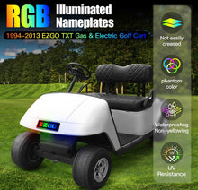 Load image into Gallery viewer, BT RGB EZGO Golf Cart Color Changing Front Name Plate for TXT 1994-2013