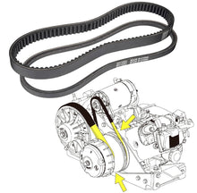 Load image into Gallery viewer, Golf Cart Drive Belt &amp; Starter Belt Kit for Gas EZGO TXT/Medalist 1994+