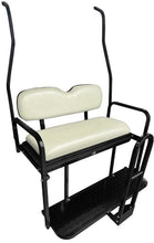 Load image into Gallery viewer, SGC NOMAD Rear Flip Seat Kit for Club Car DS 2000.5–2013 – White Cushions, Roof Supports, Cargo Bed, Grab Bar &amp; Trailer Hitch — included bundle component