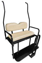 Load image into Gallery viewer, SGC NOMAD Rear Flip Seat Kit for Club Car DS 2000.5–2013 – Buff Cushions, Roof Supports, Cargo Bed, Grab Bar &amp; Trailer Hitch — included bundle component