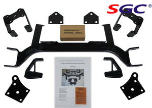 SGC Golf Cart Lift Kit 6″ Drop Axle kit for EZGO TXT/PDS (1994–2001.5) Electric