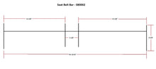 Load image into Gallery viewer, SGC Universal Golf Cart Seat Belt Bar w/ 2 Retractable Belts | SB0002