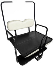 Load image into Gallery viewer, NOMAD Golf Cart Rear Flip Seat Club Car DS 1982-2000.5 Pure White Cushion Set
