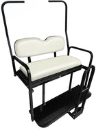 NOMAD Golf Cart Rear Flip Seat Club Car DS 1982-2000.5 Pure White Cushion Set