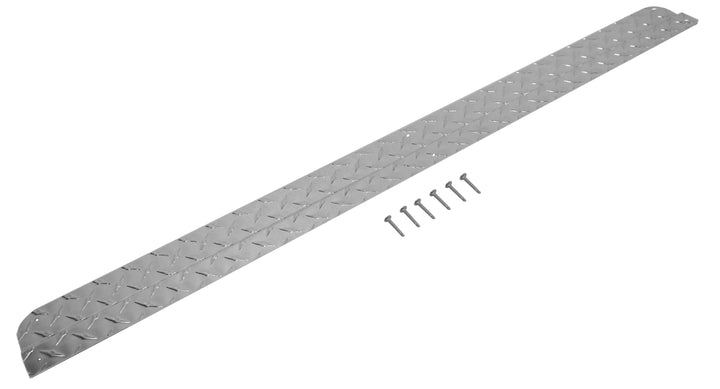 SGC polished aluminum diamond-plate kick plate for Club Car DS 1982+ KPDS01