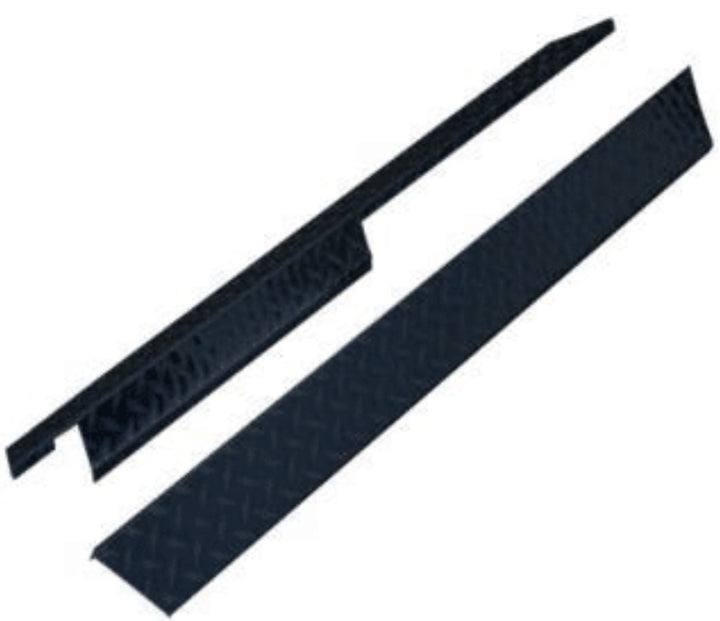 SGC black aluminum diamond-plate rocker panels for Club Car DS 1982+ RPDS02
