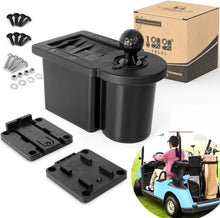 Load image into Gallery viewer, Golf Cart Ball Washer &amp; Club Cleaning Kit | Universal Fit | Black Golf Cart Cleaning Accessory