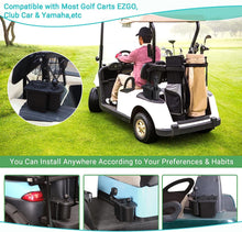 Load image into Gallery viewer, Golf Cart Ball Washer &amp; Club Cleaning Kit | Universal Fit | Carbon Fiber Golf Cart Cleaning Accessory