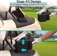 Load image into Gallery viewer, Golf Cart Ball Washer &amp; Club Cleaning Kit | Universal Fit | Black Golf Cart Cleaning Accessory