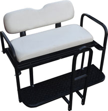 Load image into Gallery viewer, NOMAD Pure White Rear Flip Seat Kit with Roof Supports for Yamaha G14-G22