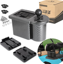 Load image into Gallery viewer, Golf Cart Ball Washer &amp; Club Cleaning Kit | Universal Fit | Carbon Fiber Golf Cart Cleaning Accessory
