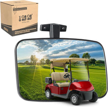 Load image into Gallery viewer, Universal Golf Cart Rear View Mirror for EZGO, Club Car &amp; Yamaha | Wide Angle Mirror | Easy Install