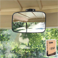 Load image into Gallery viewer, Universal Golf Cart Rear View Mirror for EZGO, Club Car &amp; Yamaha | Wide Angle Mirror | Easy Install