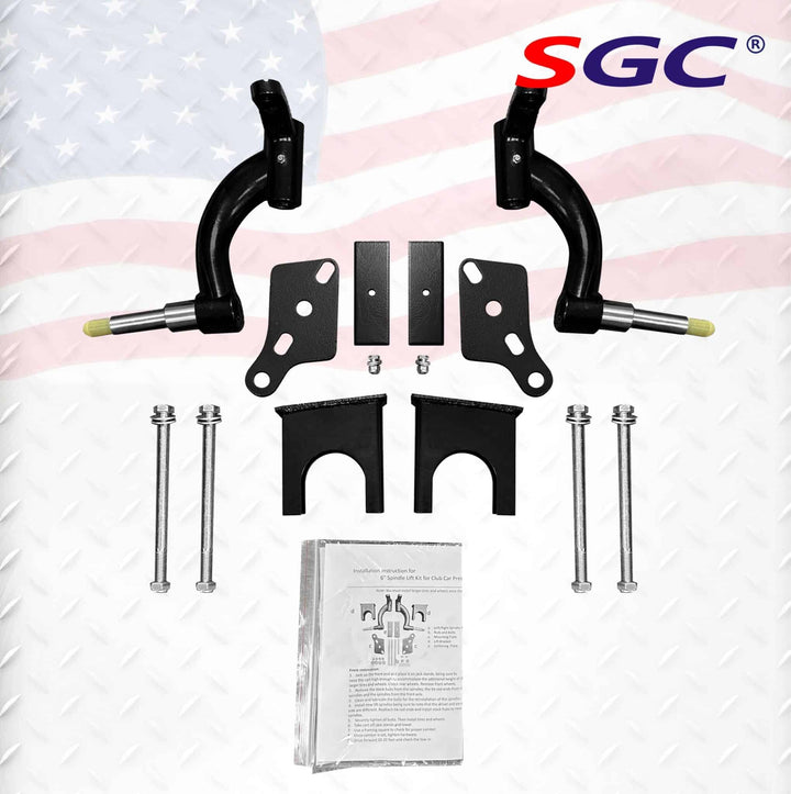 SGC 6″ Spindle Lift Kit for Club Car Precedent (2004+) & Tempo