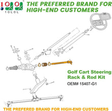 Load image into Gallery viewer, Steering Rack Rebuild Kit with Tie Rods &amp; Ball Joints for 1971-1994 EZGO Marathon Golf Cart