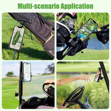 Load image into Gallery viewer, Golf Cart Phone Holder for Roof Support | Expandable Adjustable Strut Mount | Universal Fit